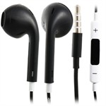 *~" PRISKRIG "~* - Earpod h�retelefoner M. Mic + Volume Kontrol (Sort)